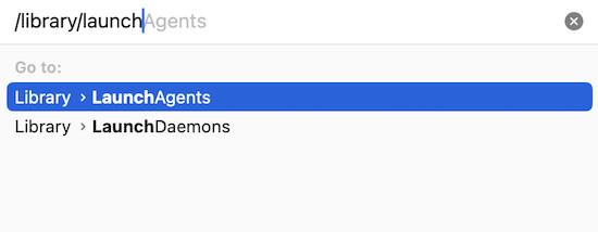 finder launch agents macos