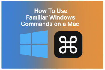 how to use familiar windows commands on mac - cover