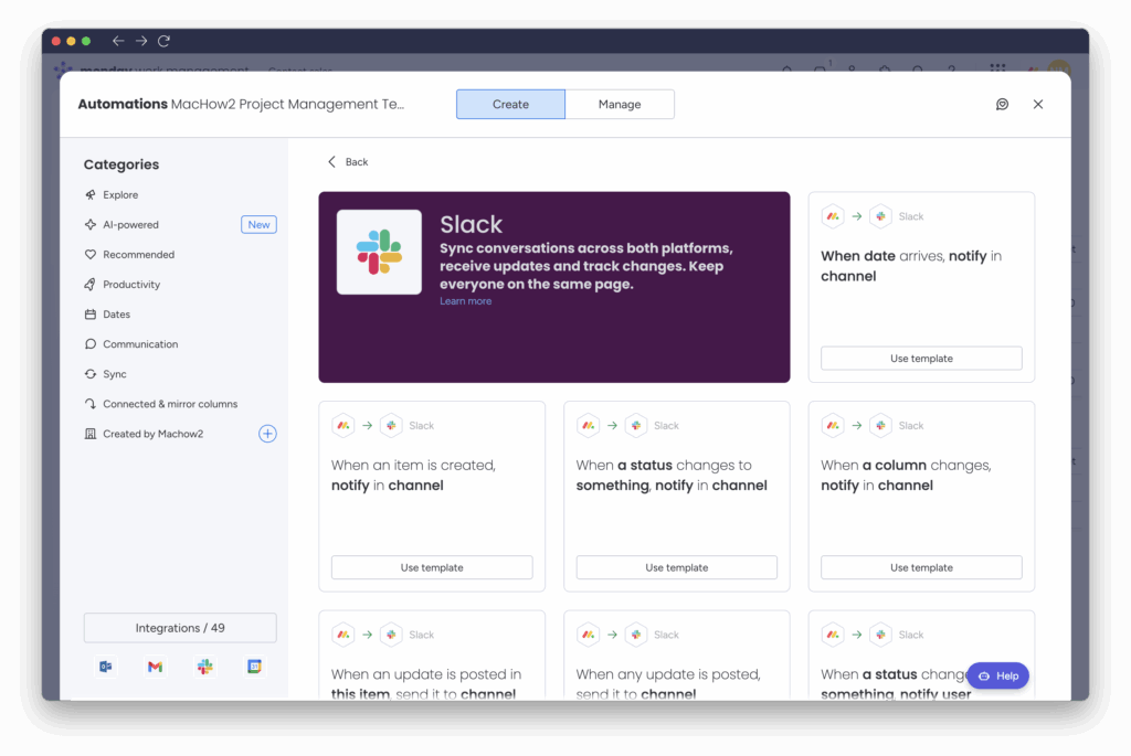 monday.com integrations