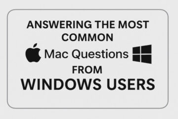 most common questions windows users on mac