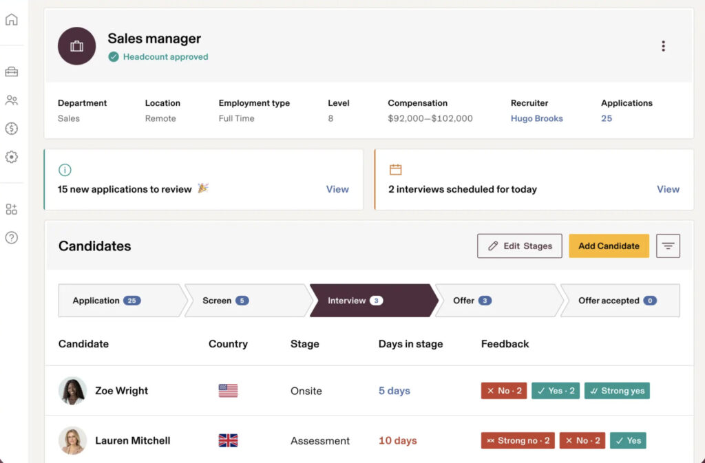 rippling recruitment and