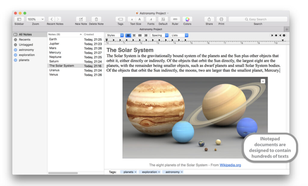 inotepad for mac