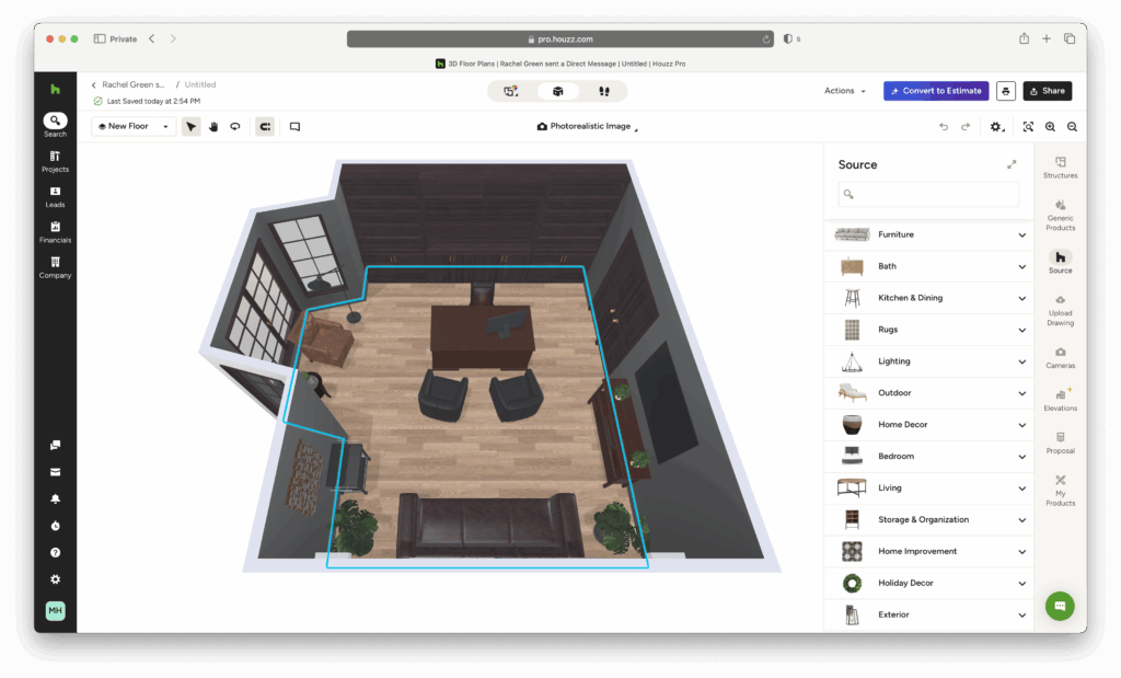 houzz pro 3d designs