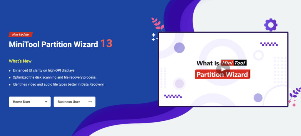 minitool partition wizard