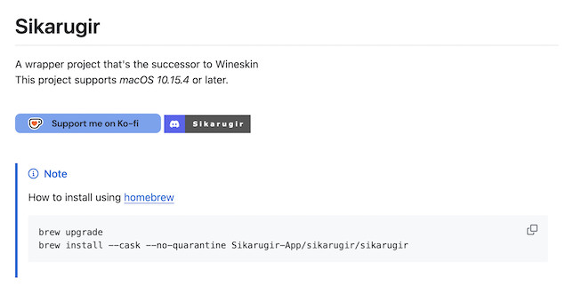 use sikarugir (kegworks) on mac - cover