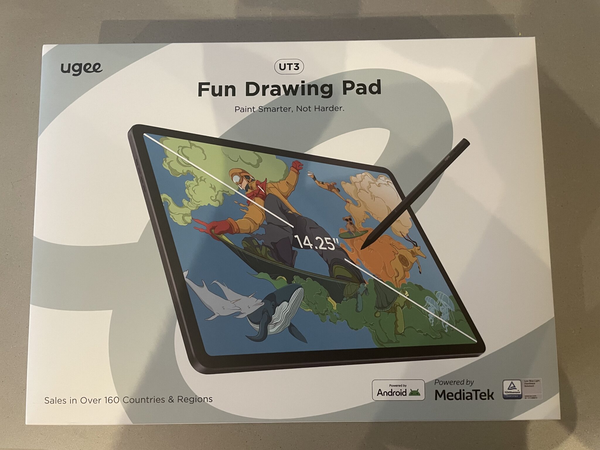 Ugee UT3 Review: Excellent Value Android Drawing Tablet