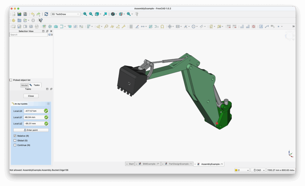 3d design freecad mac