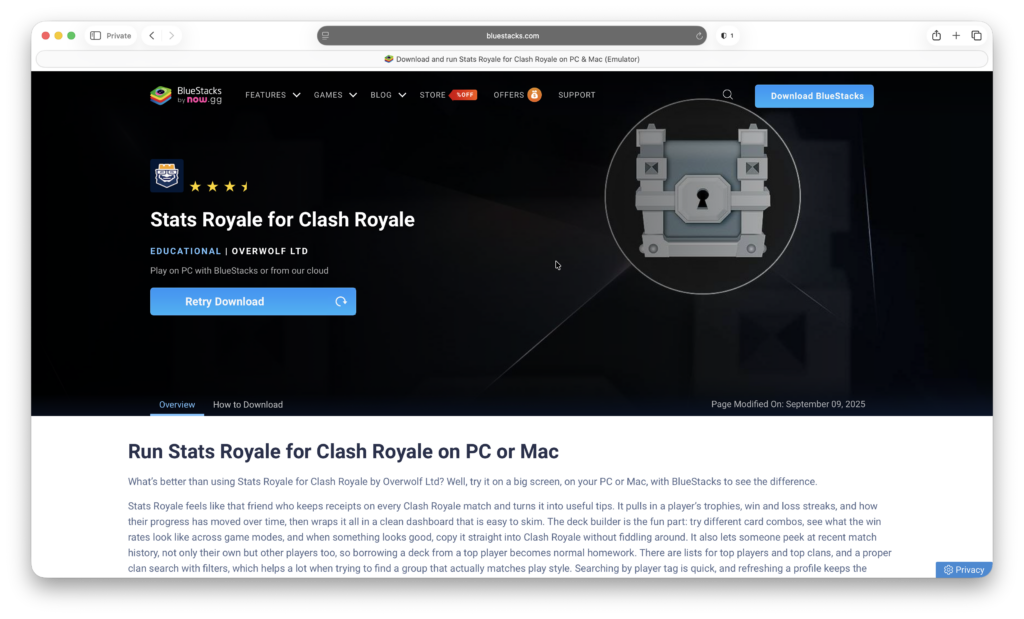 clash royale on mac using bluestacks