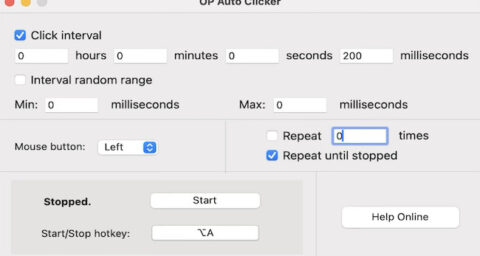 op auto clicker for mac