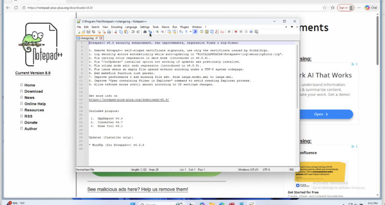 run notepad++ on mac