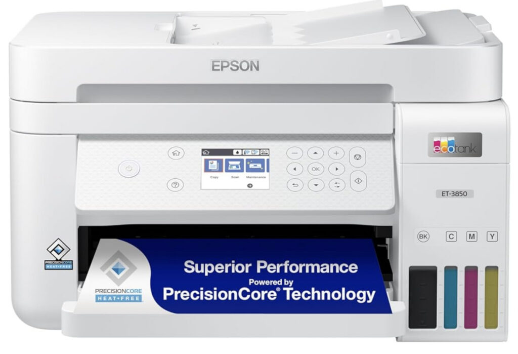 Epson EcoTank ET-3850 Wireless Color All-in-One for Macs