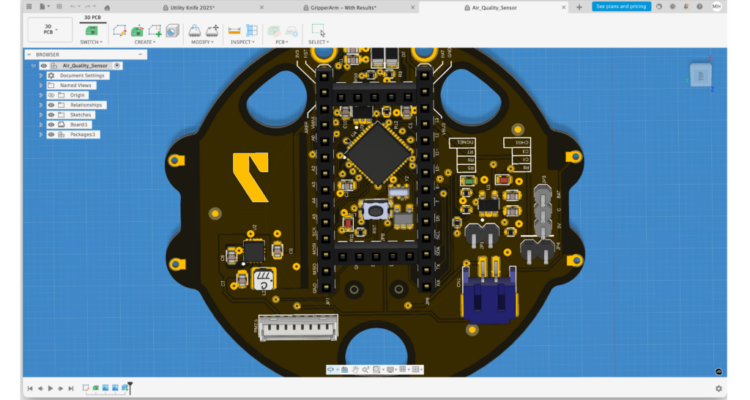 autodesk fusion mac pcb design