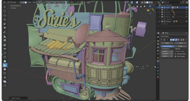 blender rendering on a mac