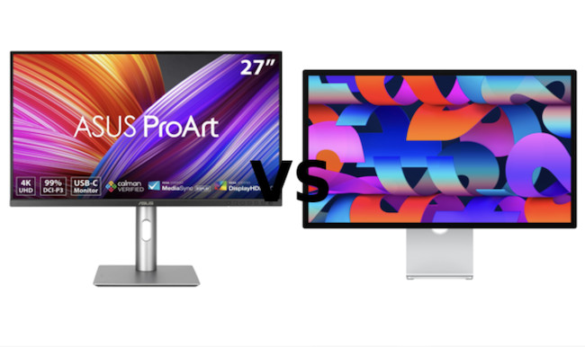 asus proart pa279crv vs apple studio display