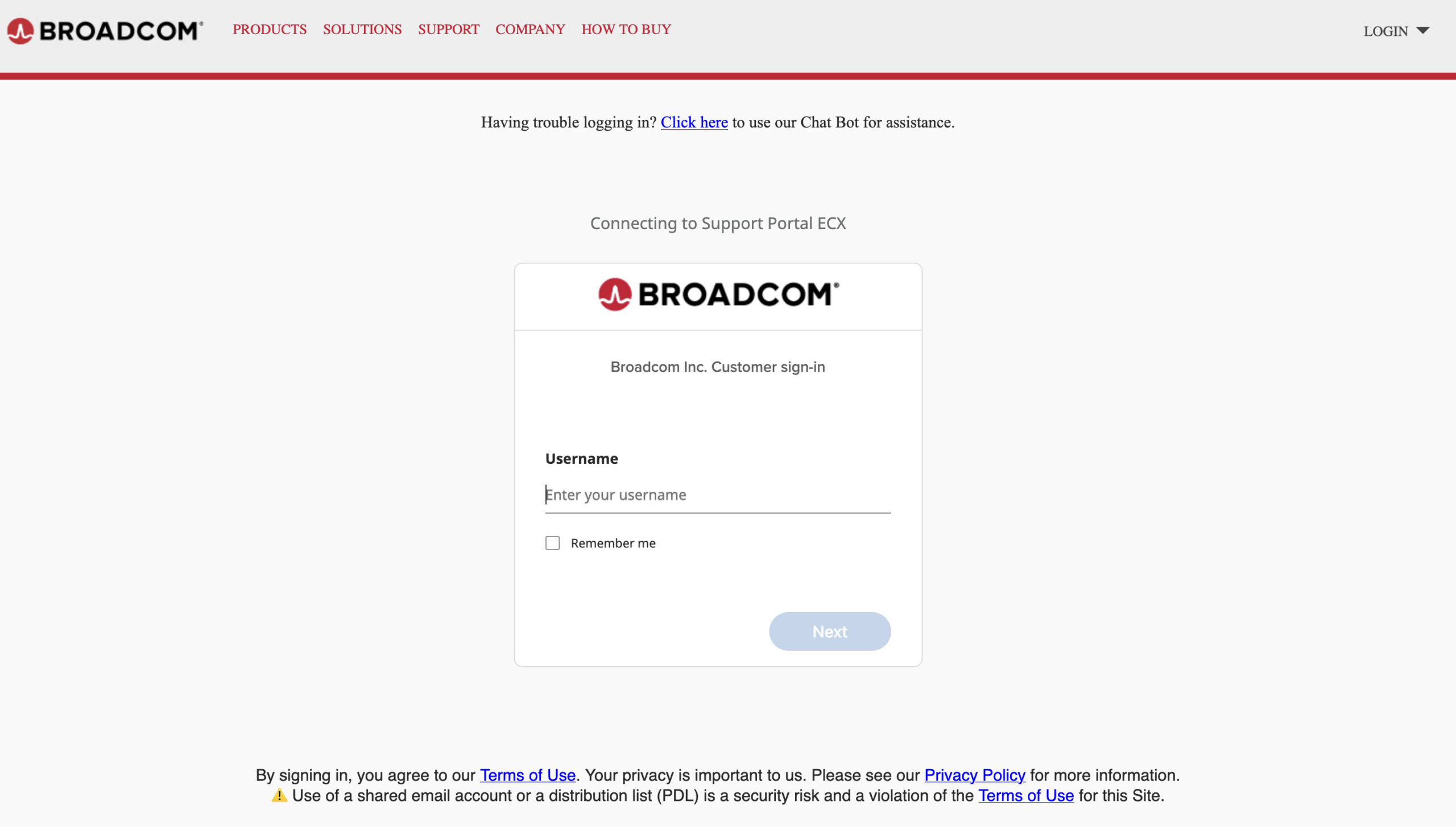 broadcom registration