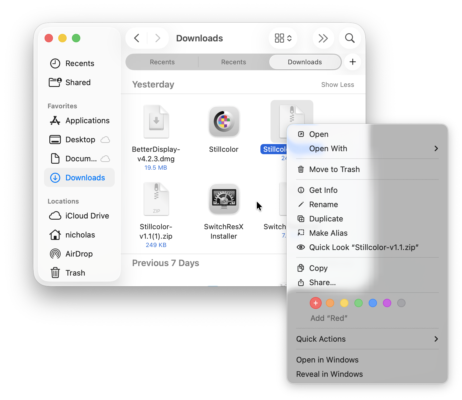 add tags in finder mac