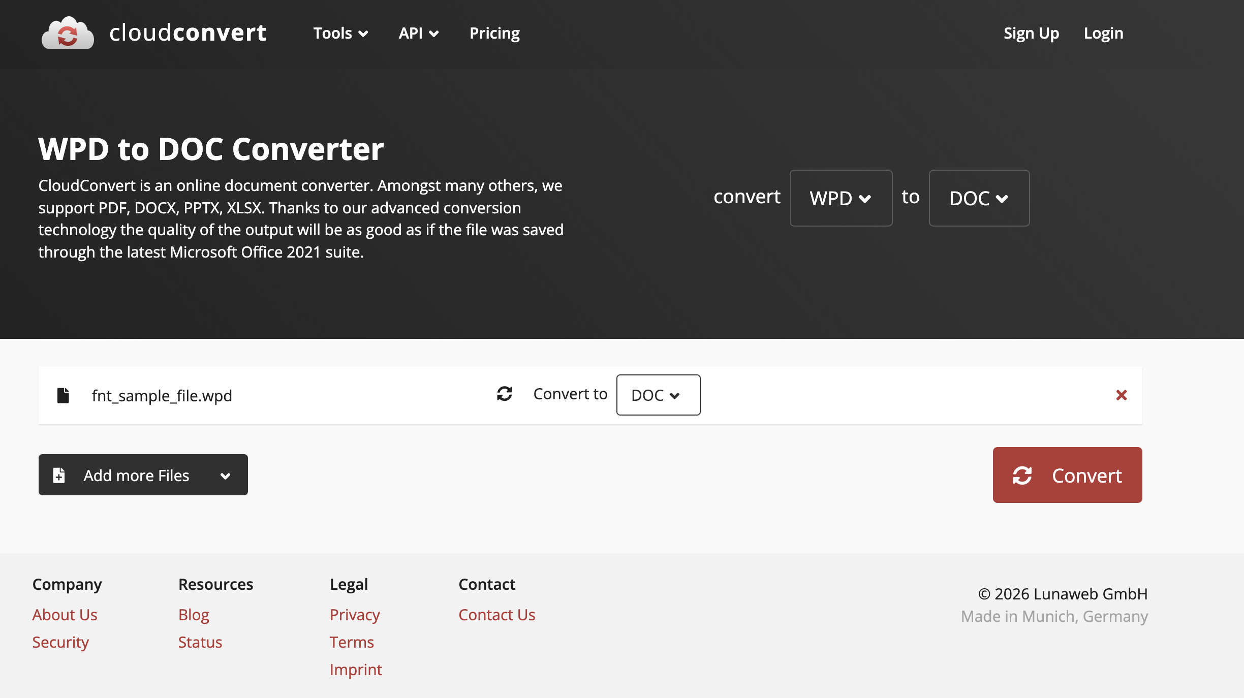 convert wordperfect file on mac