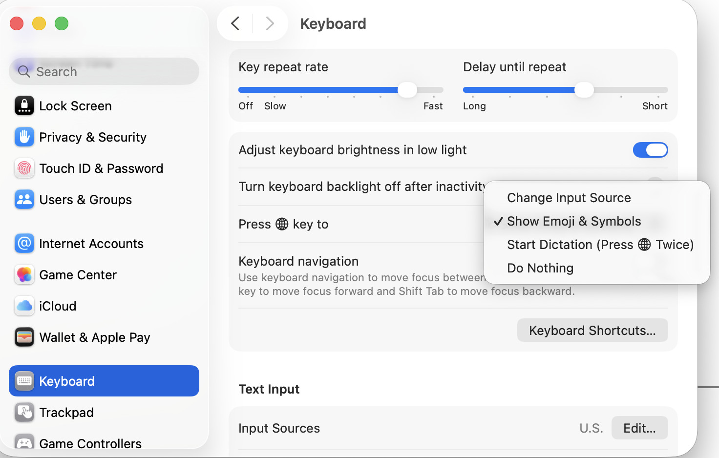enable emojis on mac 