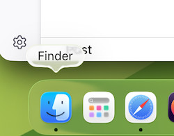 how use finder on mac - finder in the dock 