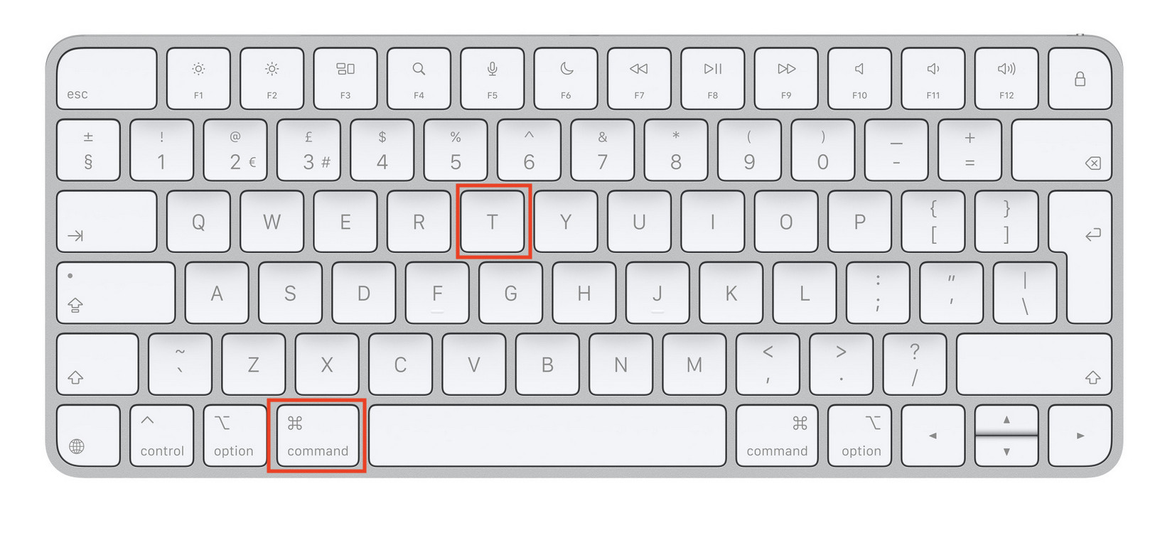 new finder tab mac keyboard shortcut