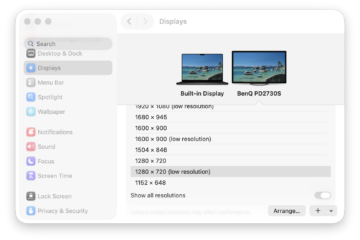mac external display flickering mac