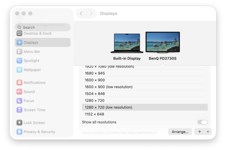 mac external display flickering mac