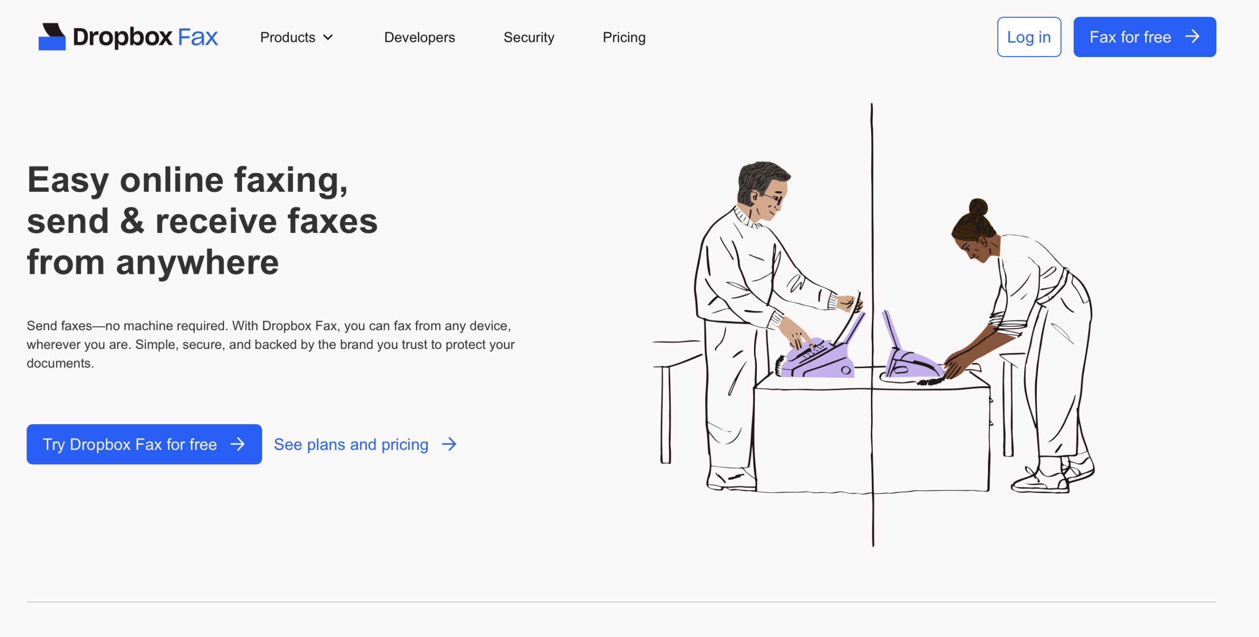 dropbox fax on mac