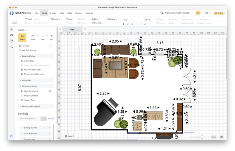 How To Draw a Floor Plan on a Mac