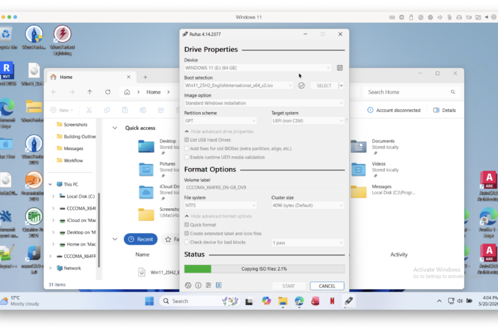 rufus for mac alternatives