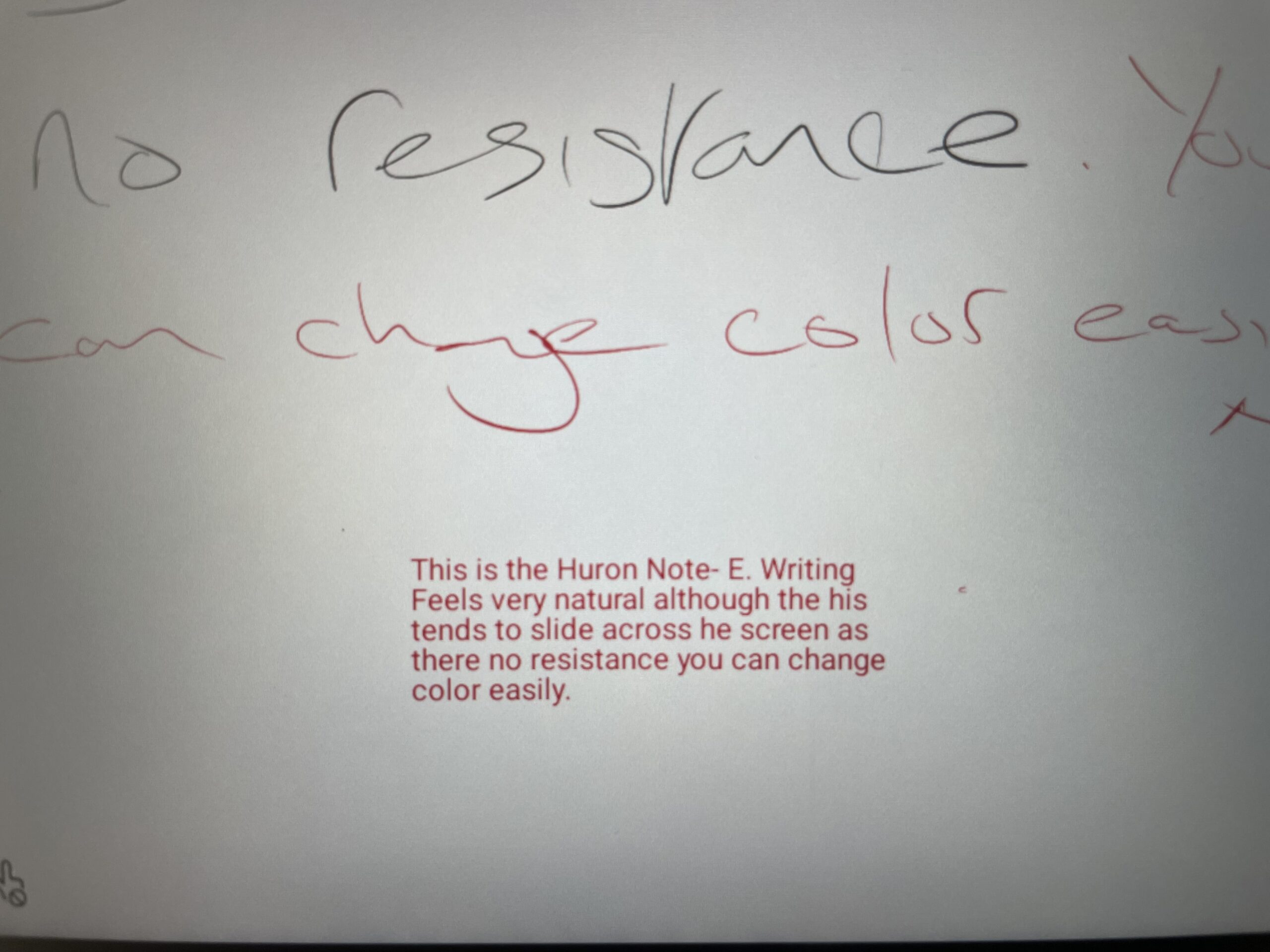 Huion Note E - OCR capabilities