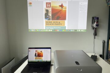 TK705i Projector review - projecting documents with a mac
