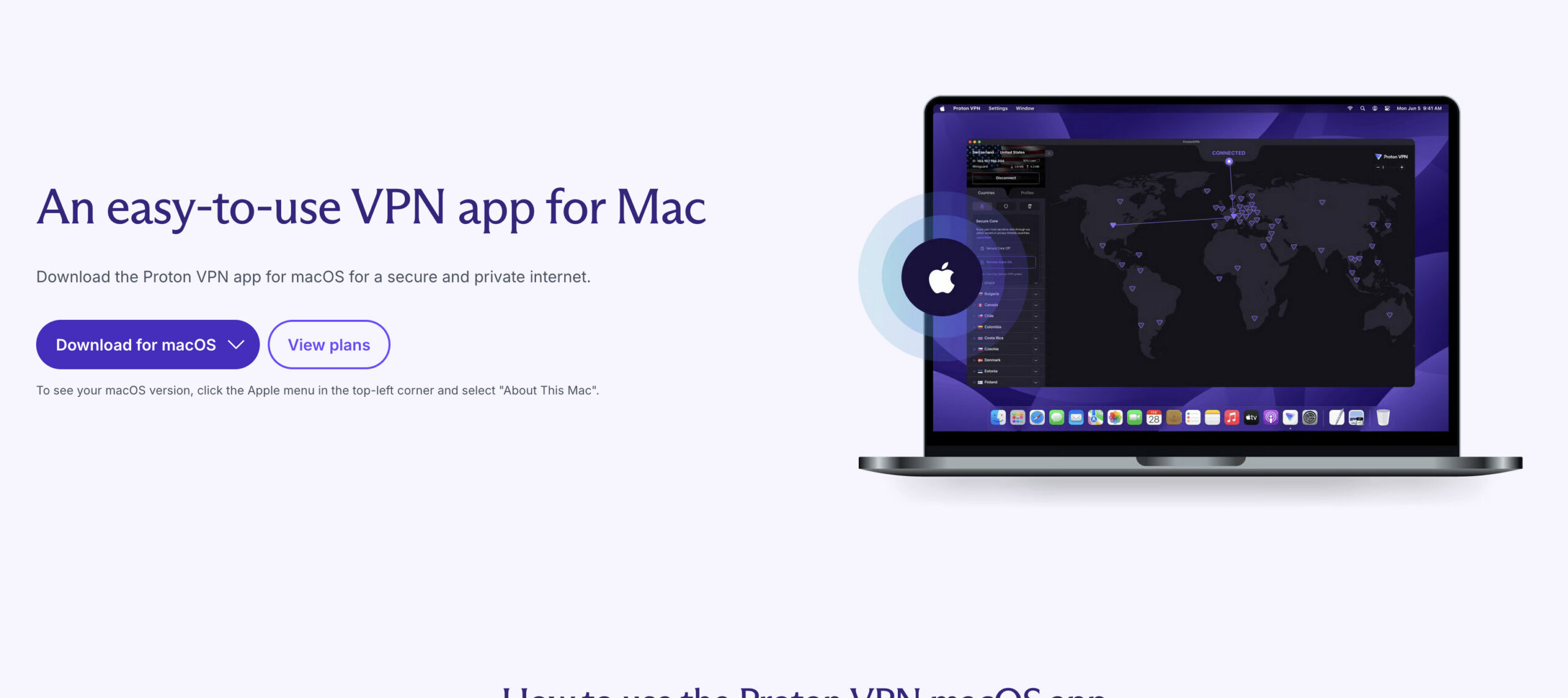 best free vpn for mac - proton vpn