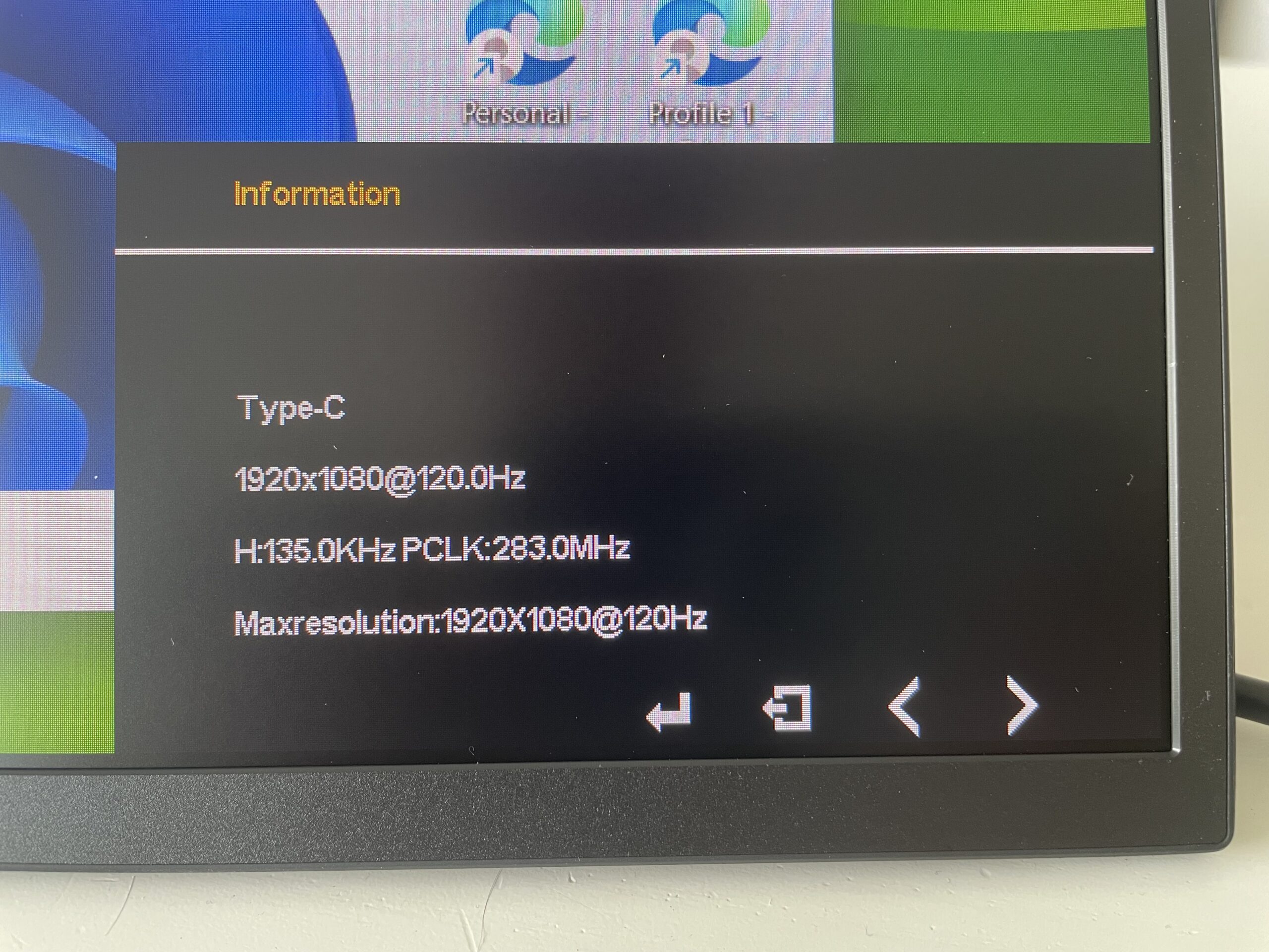 UPERFECT NxtLED Portable Monitor 18.5 120Hz gaming