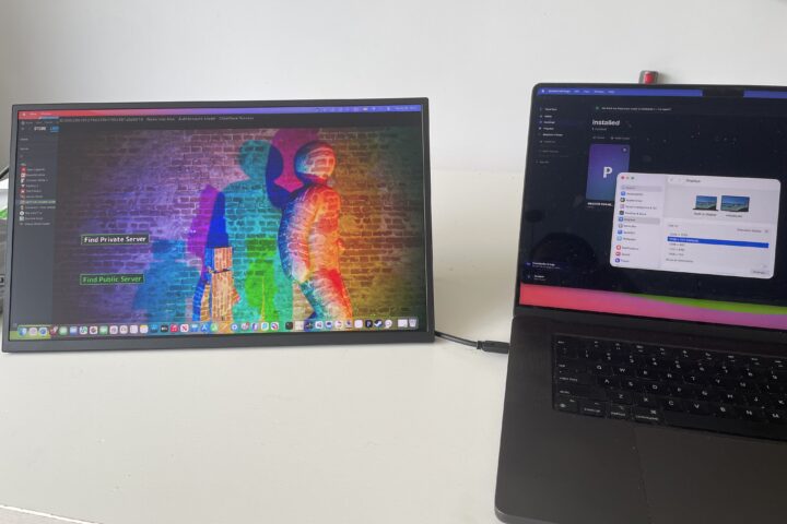 UPERFECT NxtLED Portable Monitor 18.5 gaming
