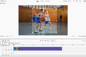 adobe premiere elements on mac - quick crop