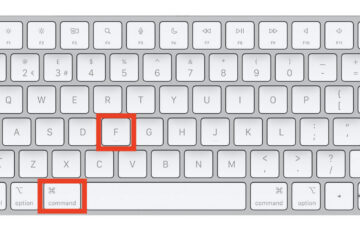 equivalent of Ctrl + F on Mac