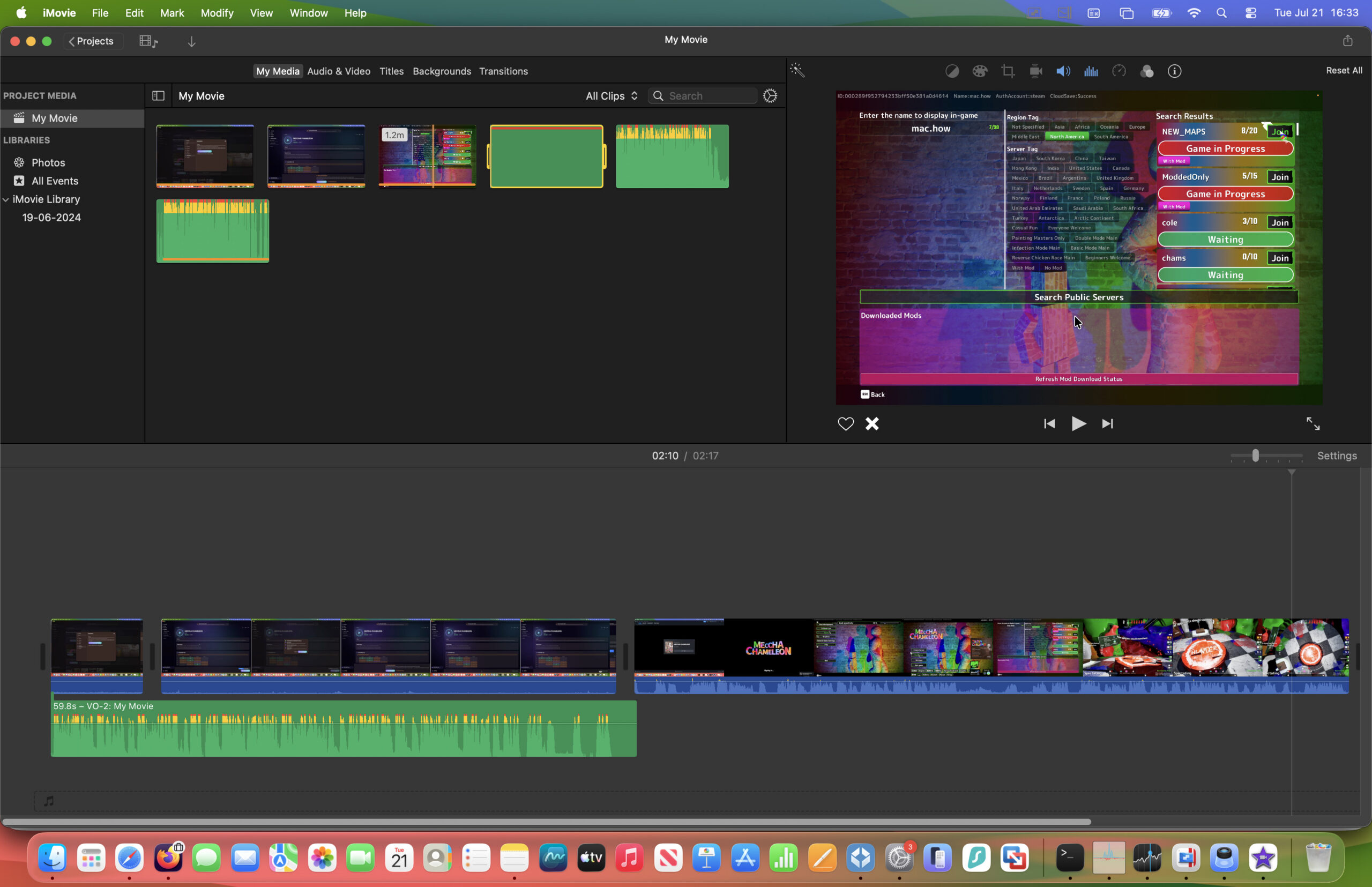 imovie for mac
