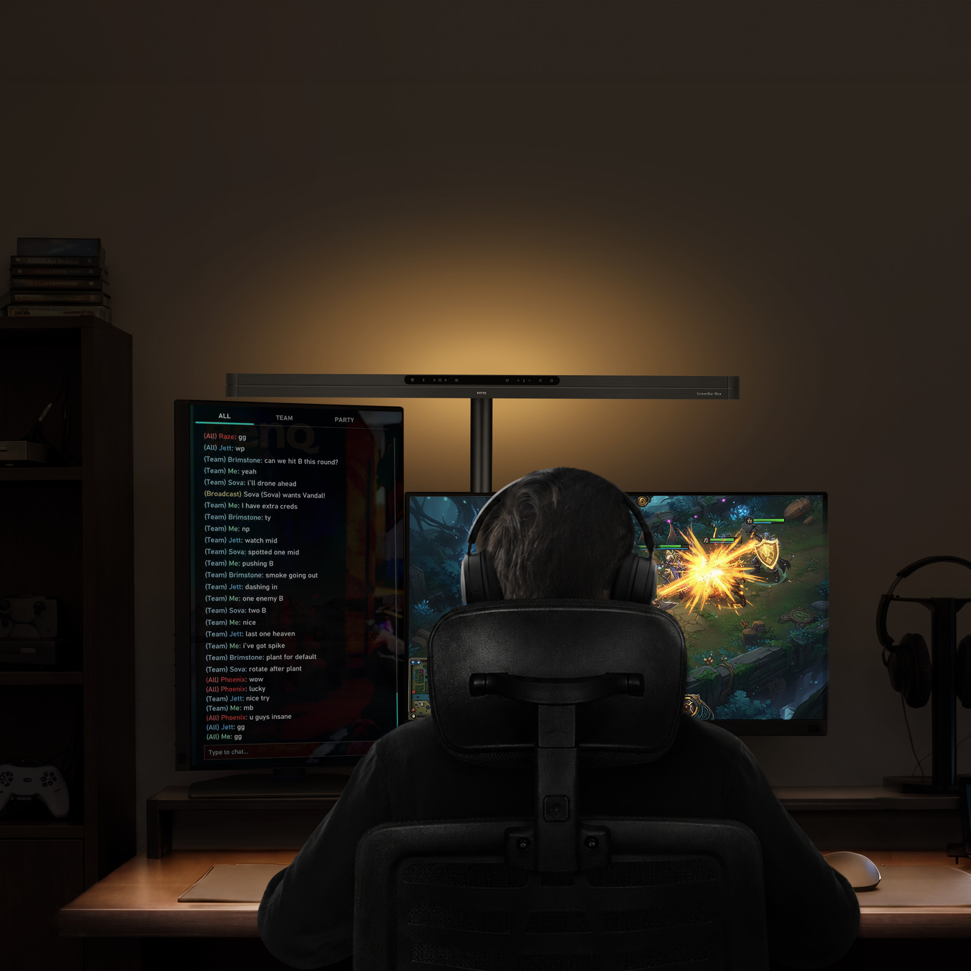 benq screenbar max gaming