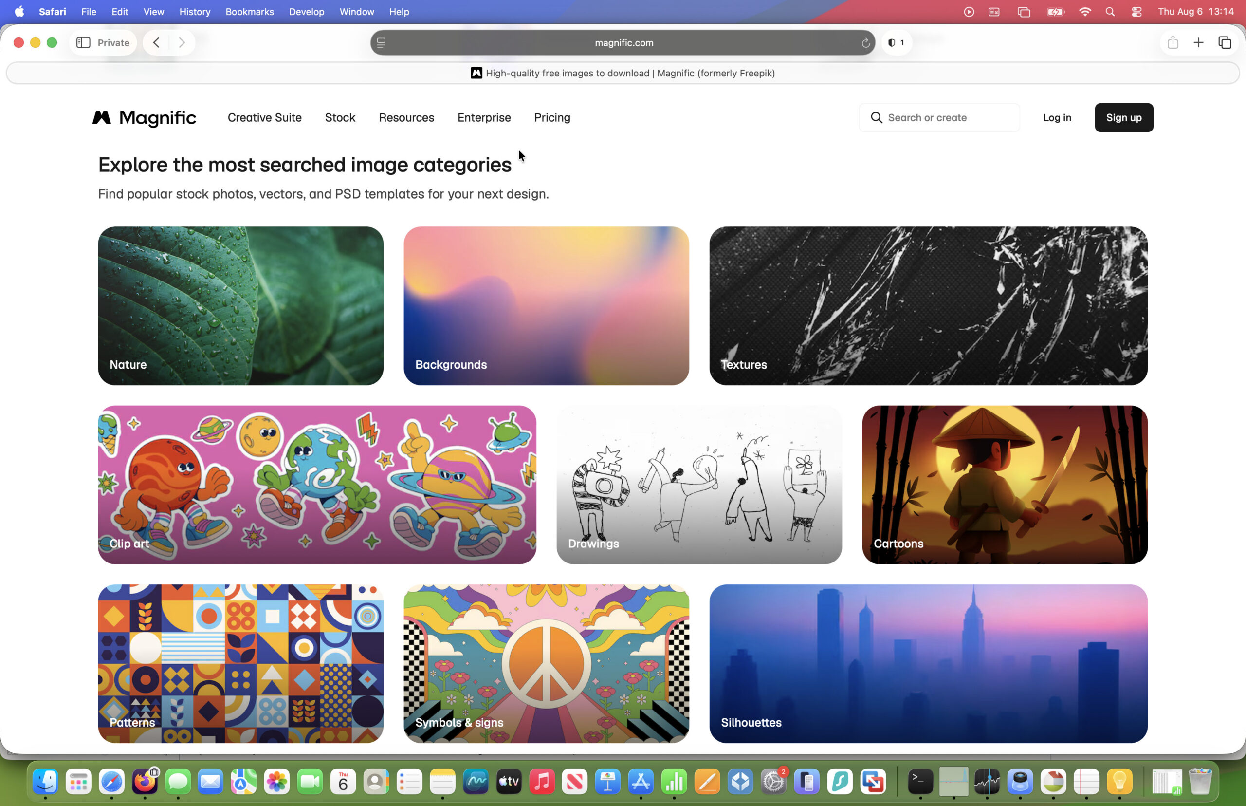 magnific on mac
