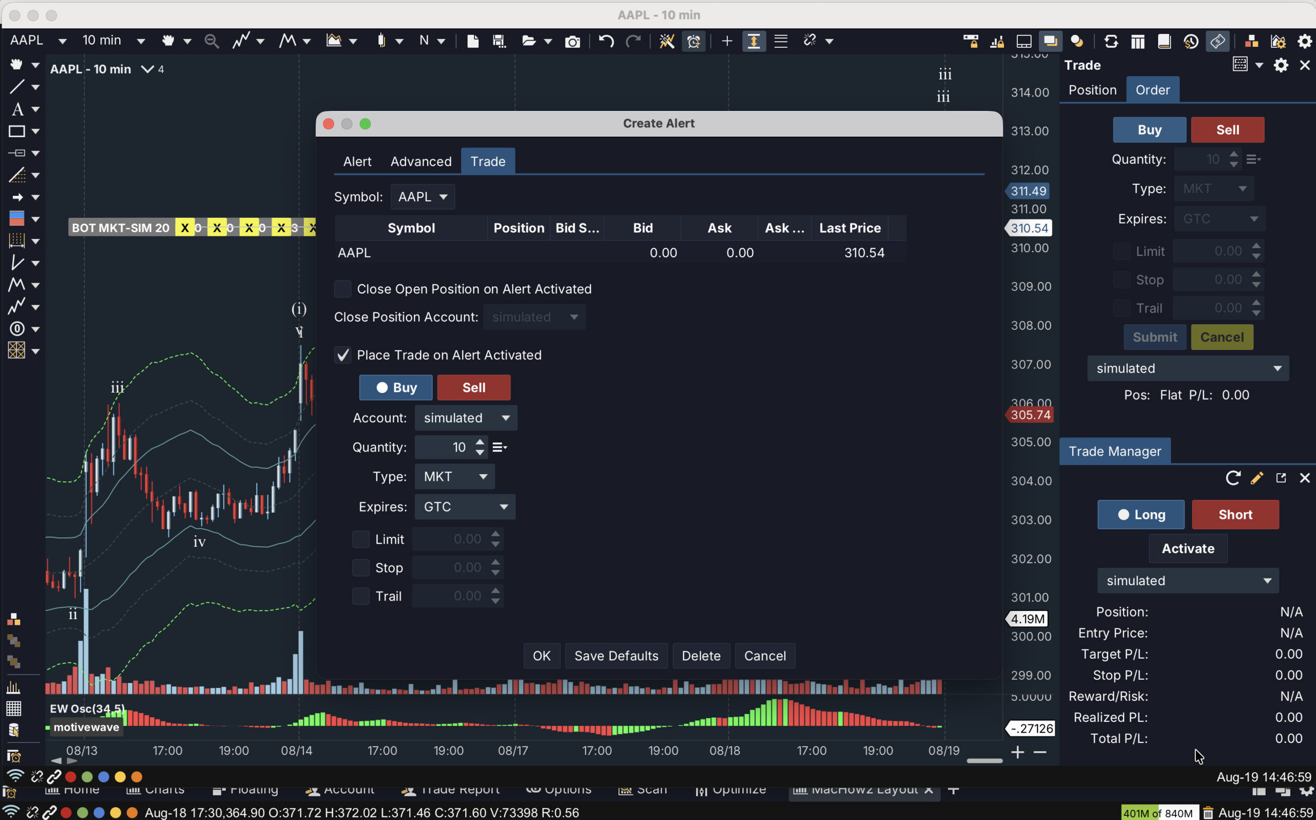 motivewave mac alerts