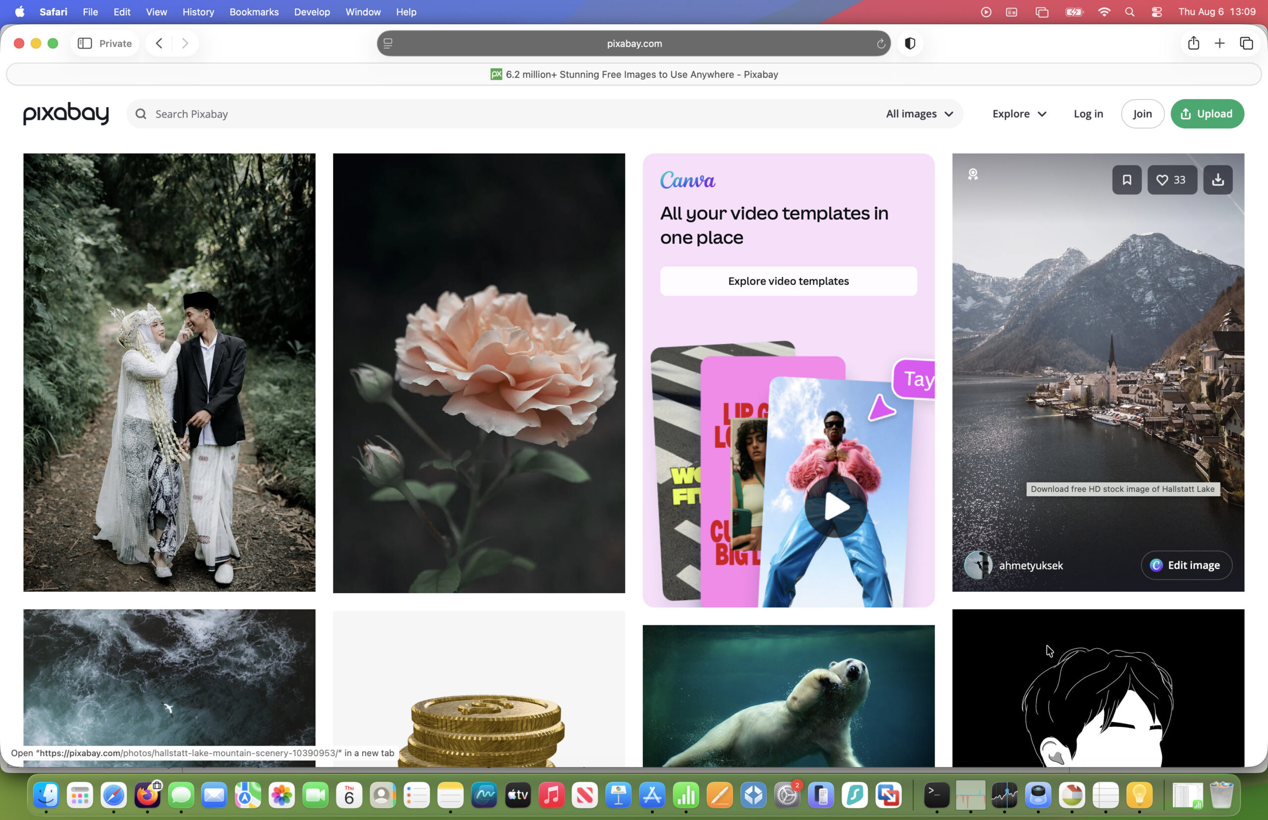 pixabay on mac