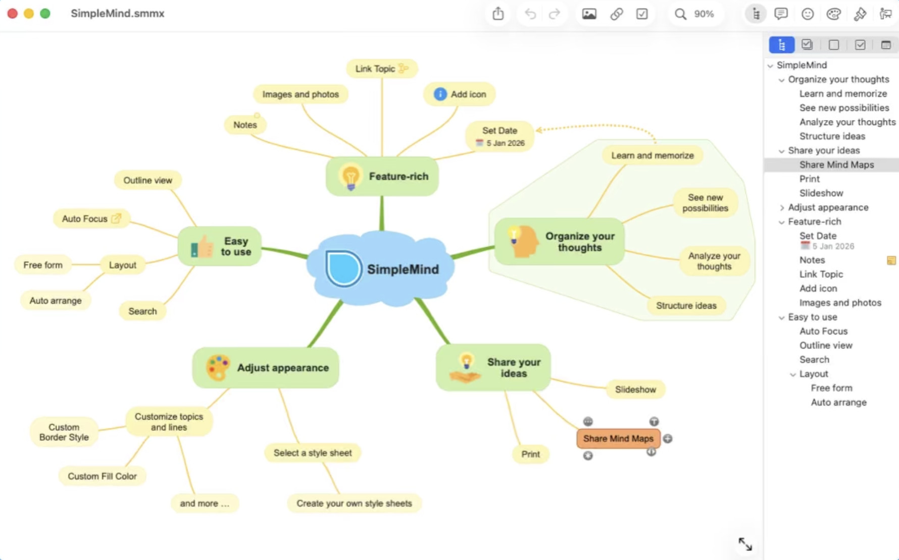 simplemind on mac