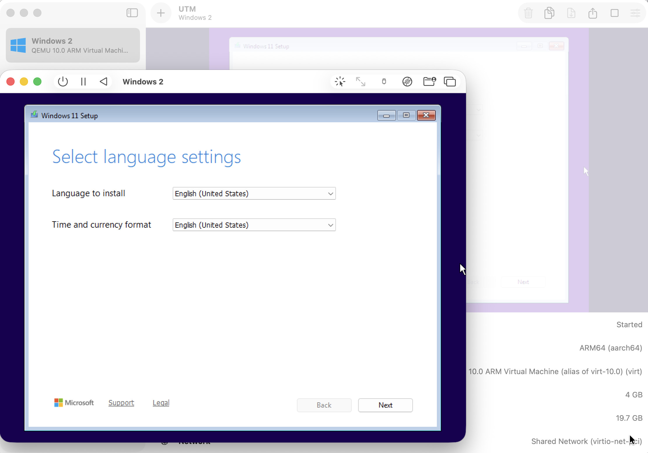 windows on mac for free with utm