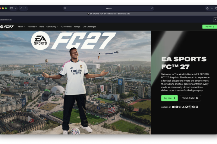 ea fc27 on mac