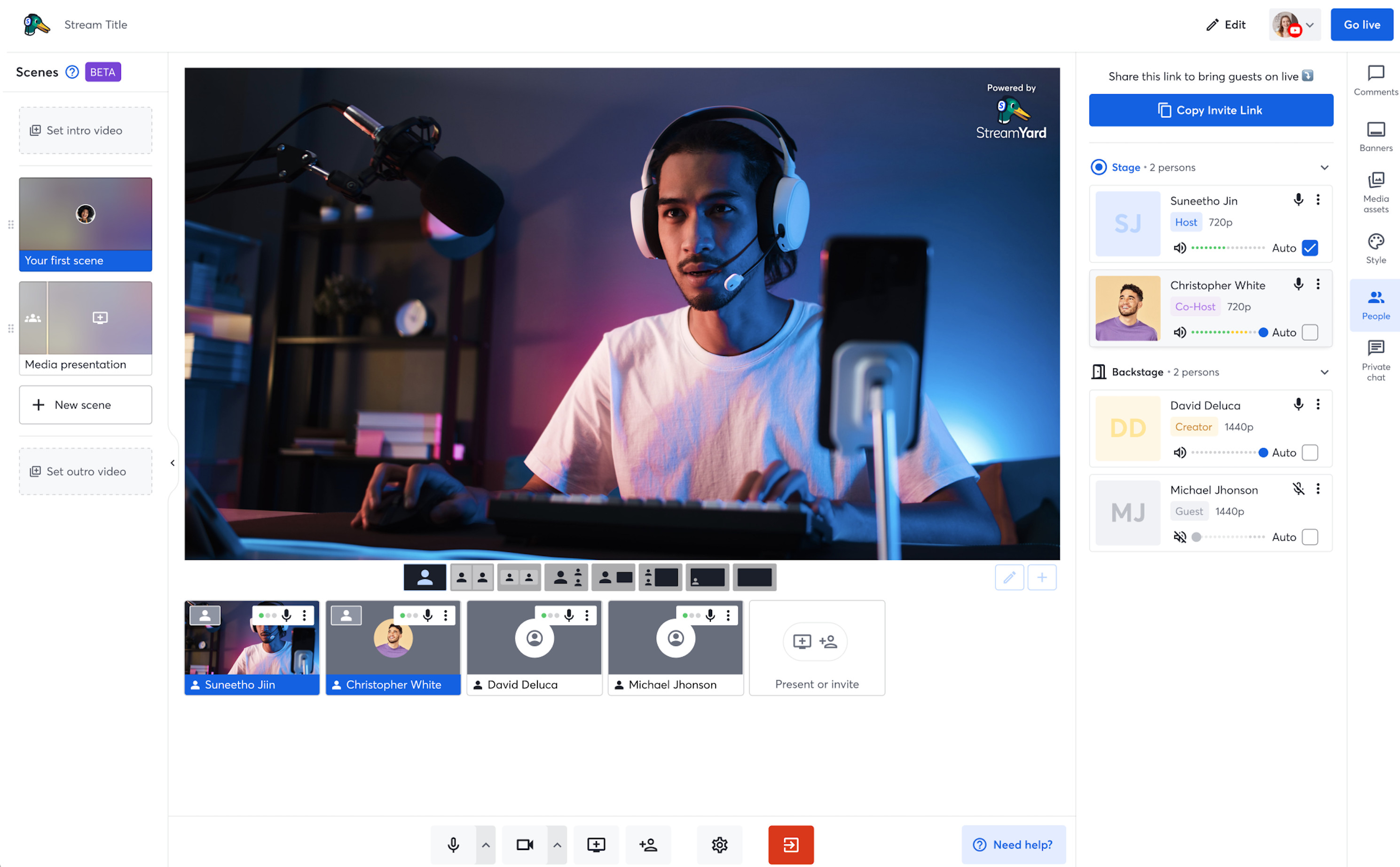 streamyard