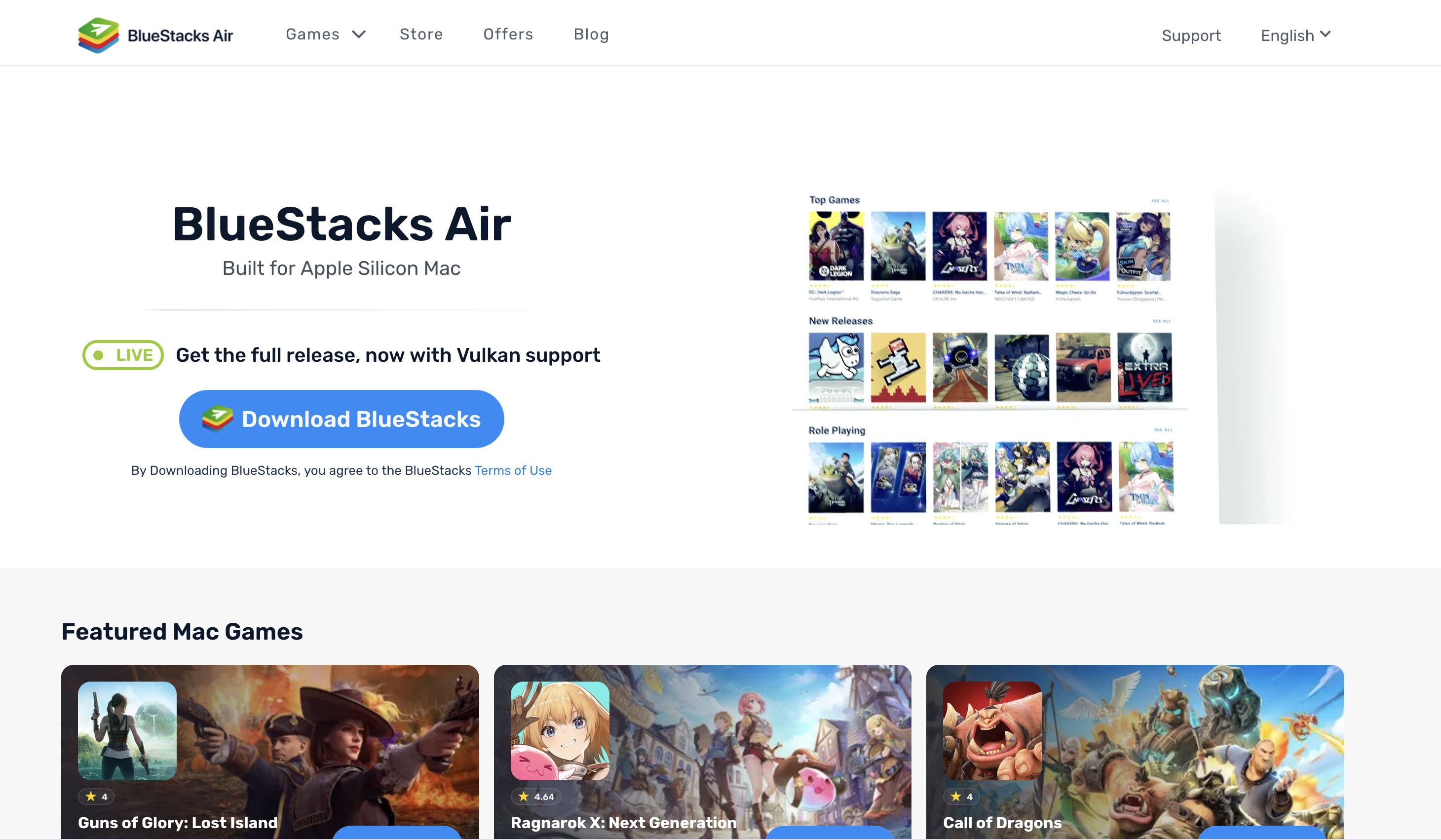 bluestacks air