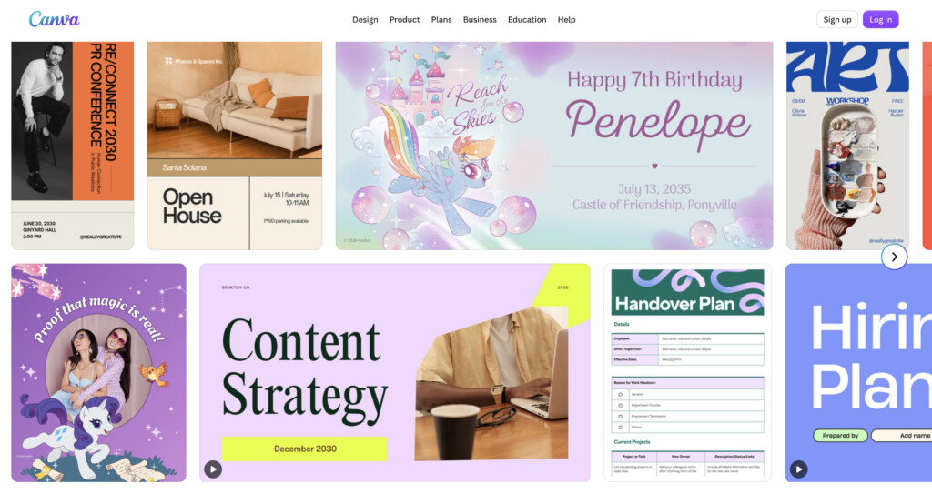 canva templates