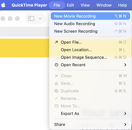 use quicktime to use procreate on mac
